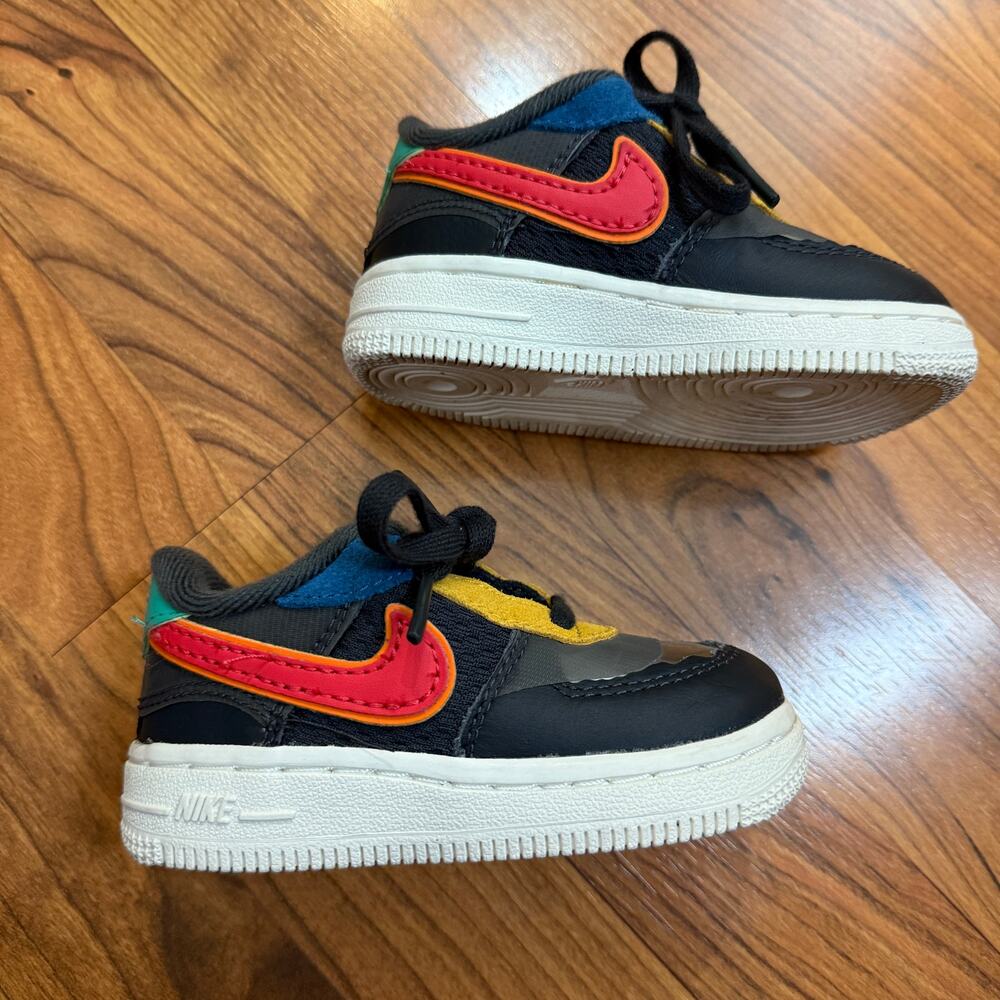 Nike Air Force 1 Black History Month Toddler Shoes - Sz 6